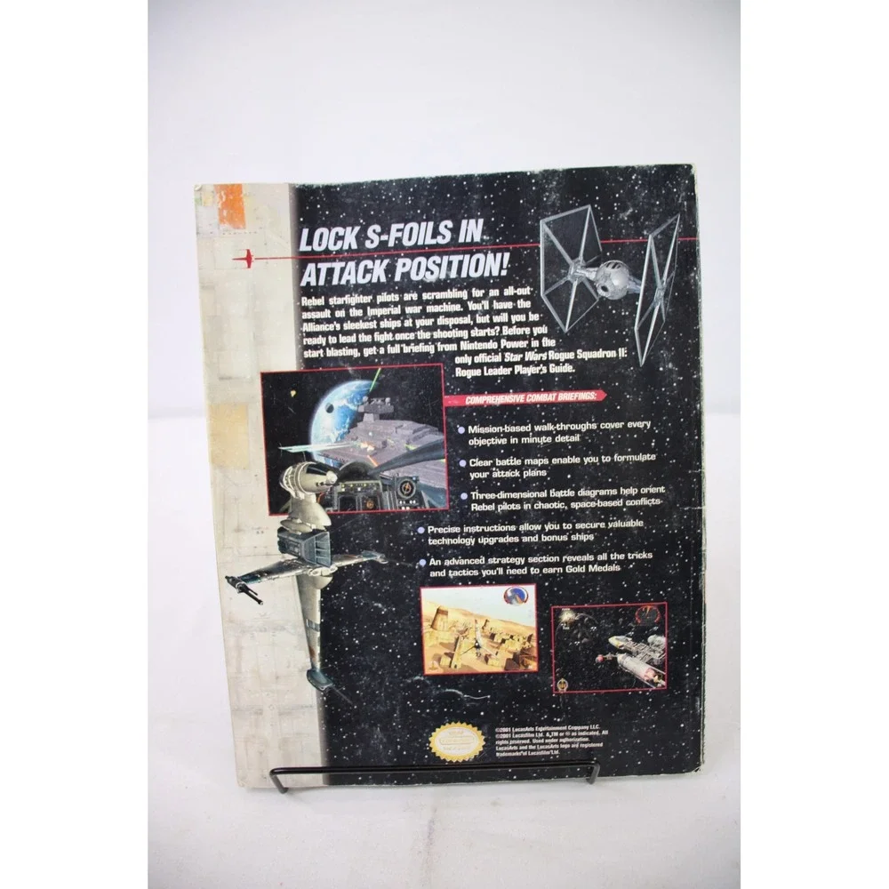 Star Wars Rogue Leader Rogue Squadron II Official Nintendo Power Guide GameCube